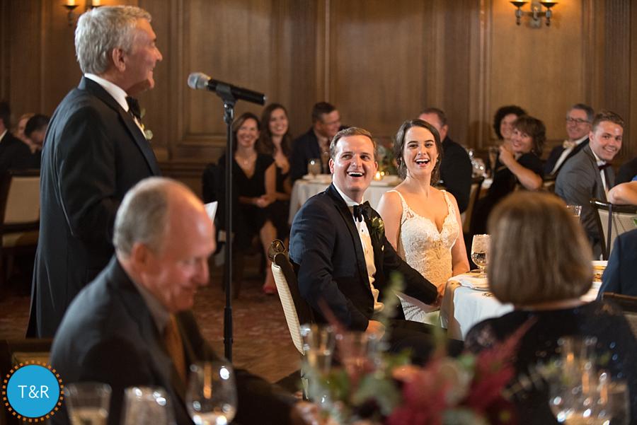 The wedding toasts