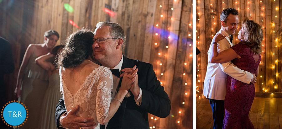 father dancing with daughter at wedding